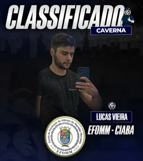 Lucas Vieira, Aprovado EFOMM