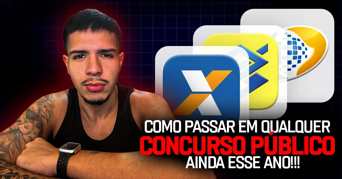 Como passar em concurso público ainda em 2026 (mesmo começando agora)