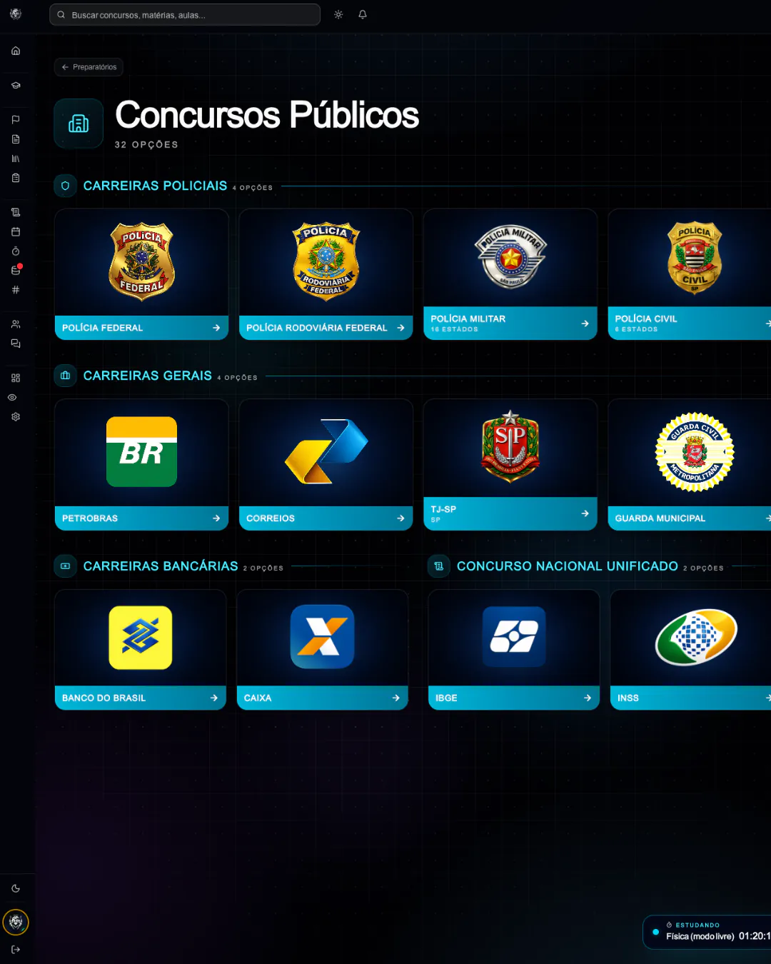 Programa completo dos civis