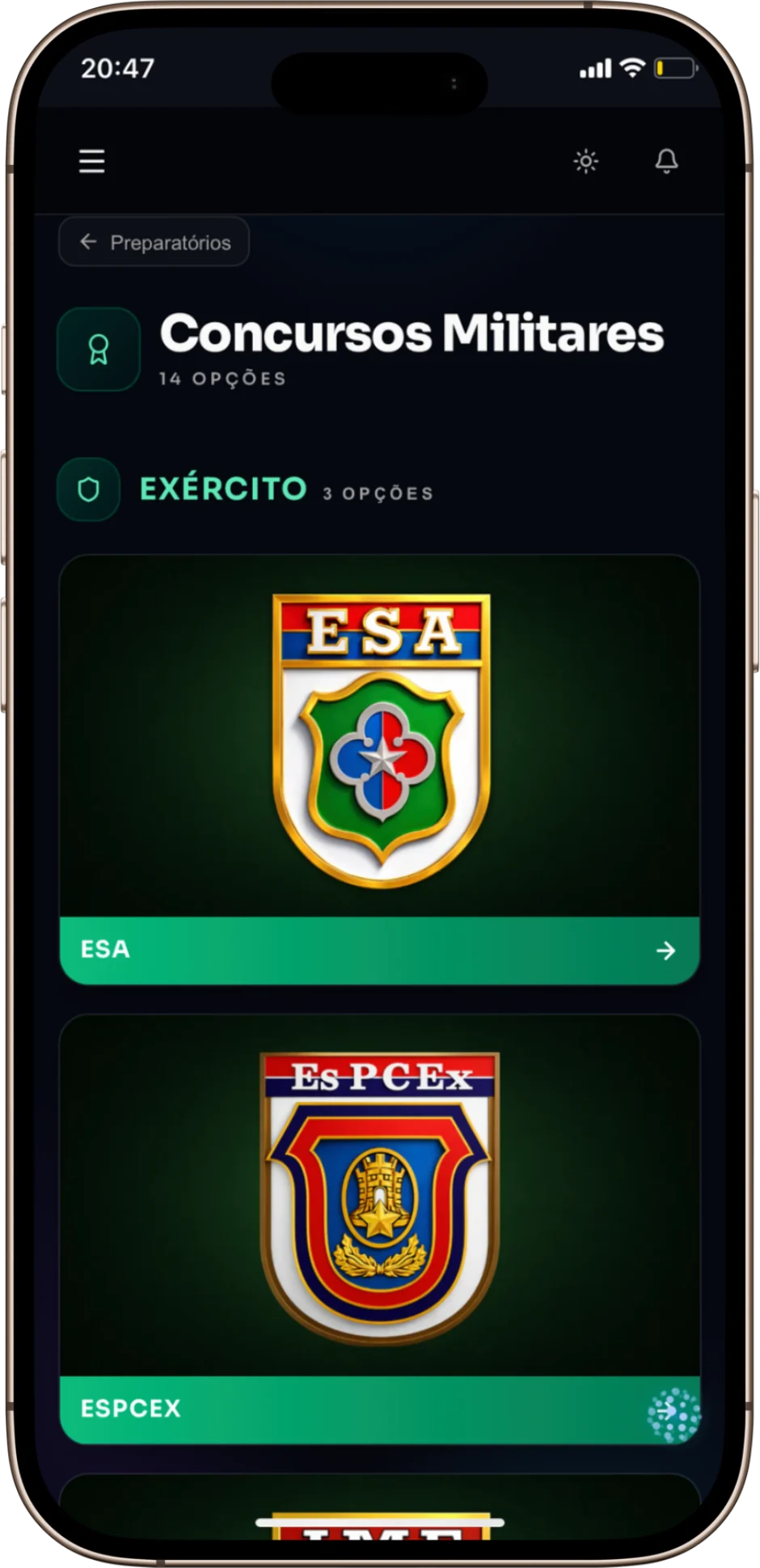 Carreiras militares