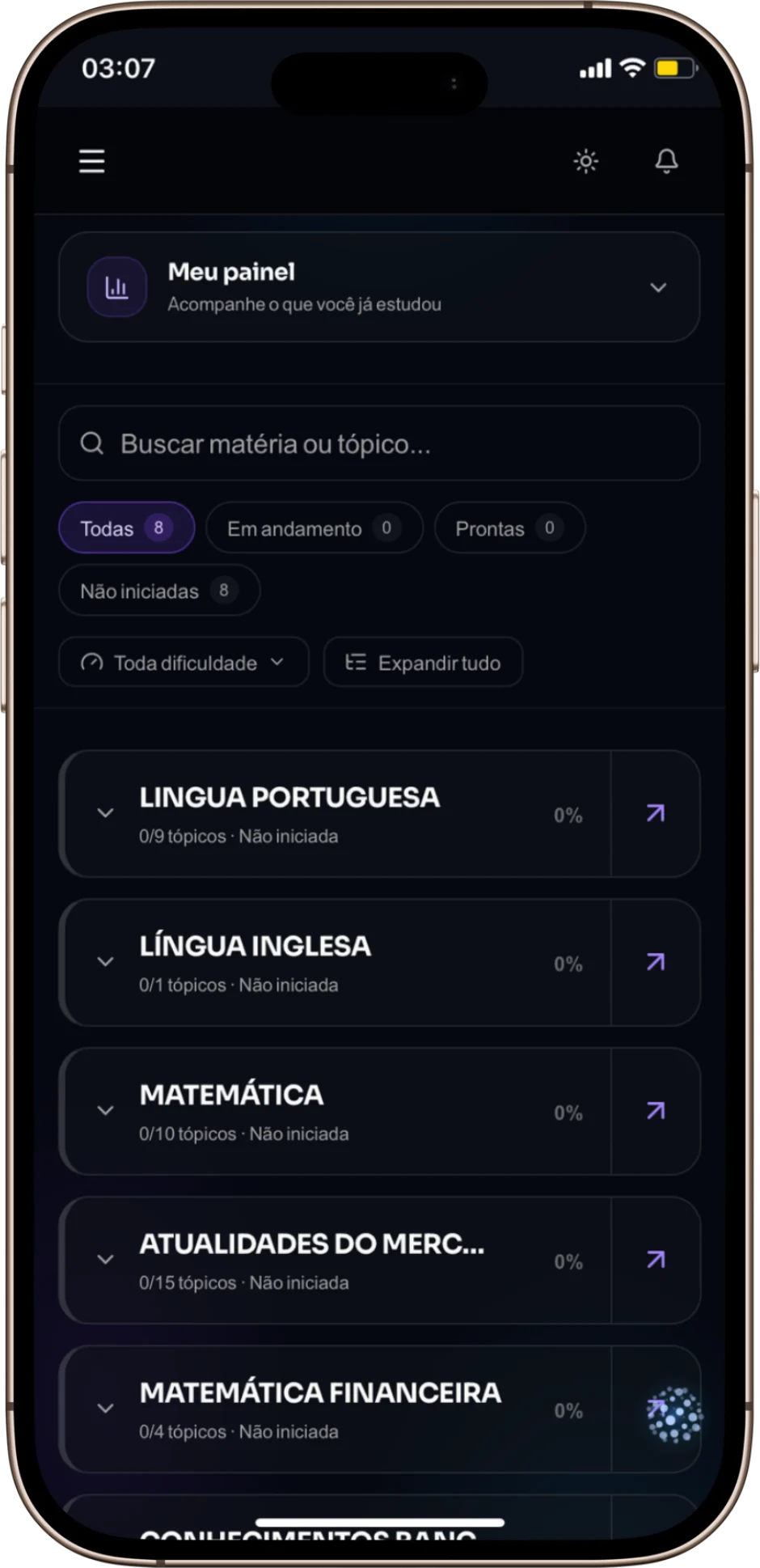 Edital verticalizado