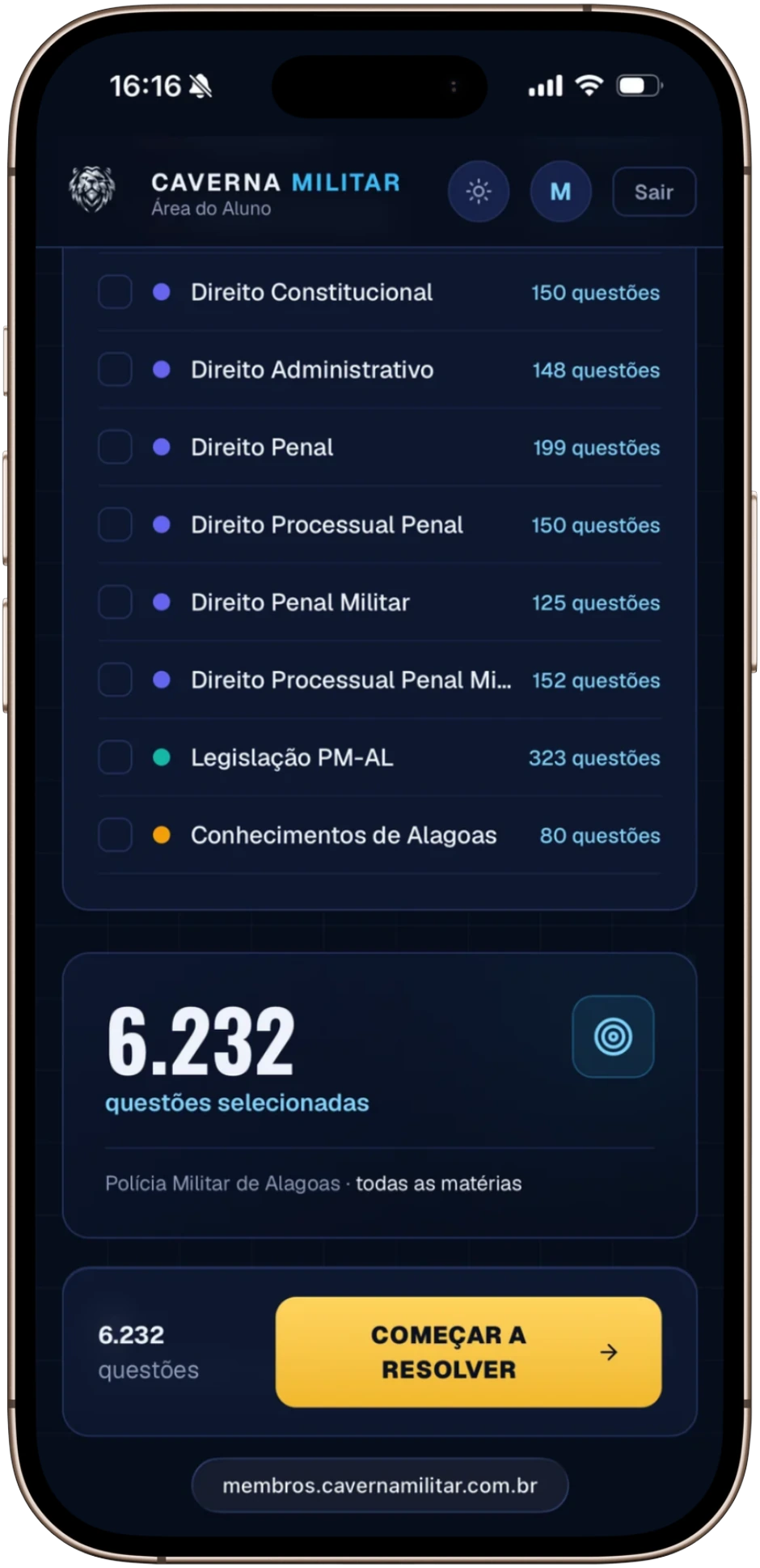 Banco de questões