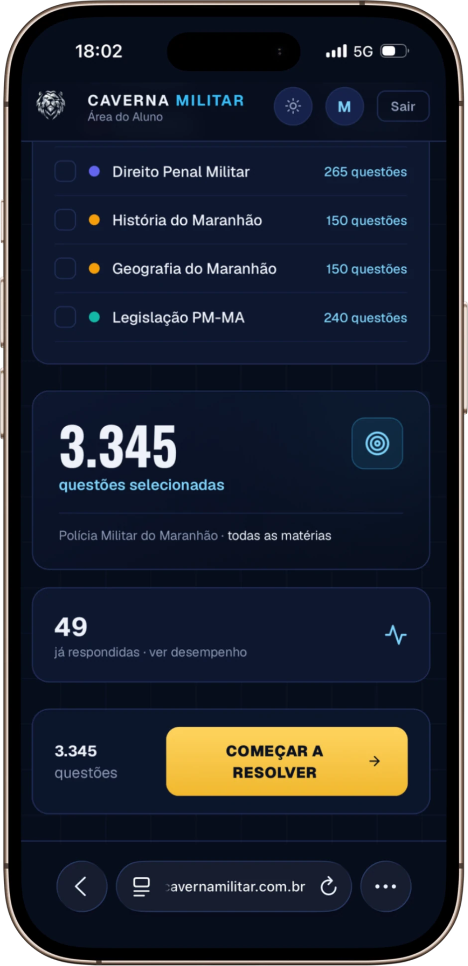 Banco de questões