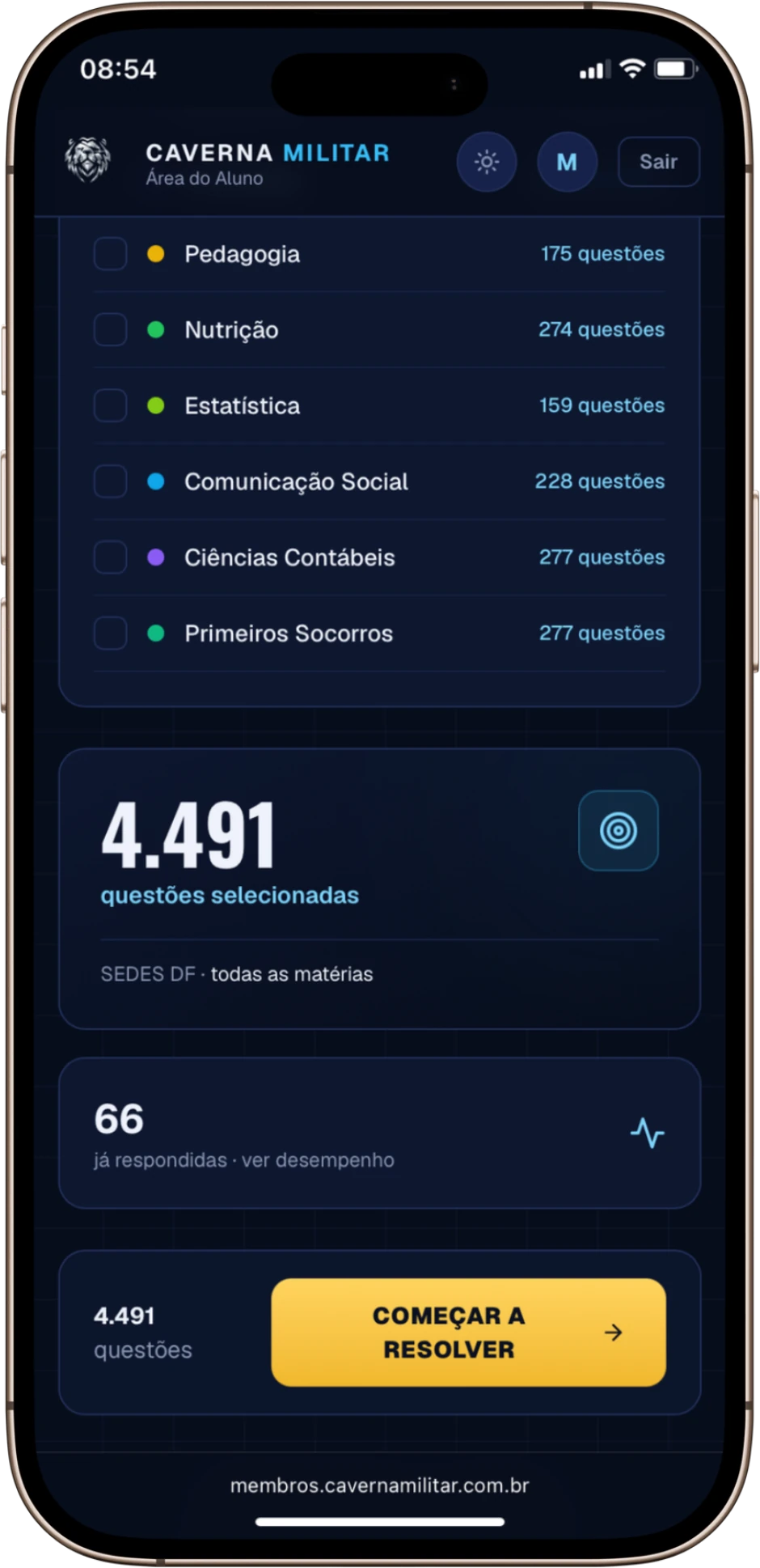 Banco de questões