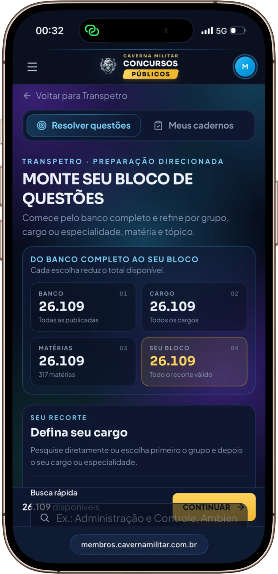 Banco de questões